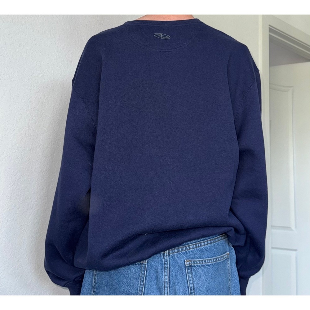 Page & Tuttle Windermere Country Club Sweatshirt Navy Blue Cotton Mens L Large - Picture 5 of 9